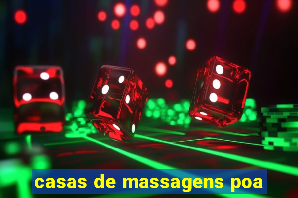 casas de massagens poa